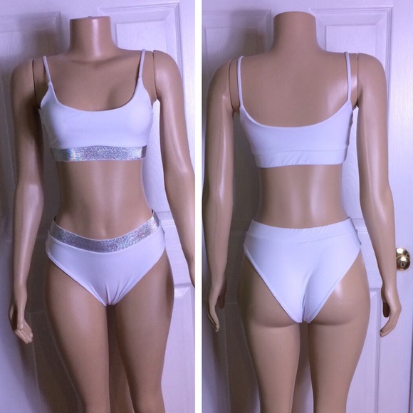 White High Waist Bikini - Picture 4 of 4